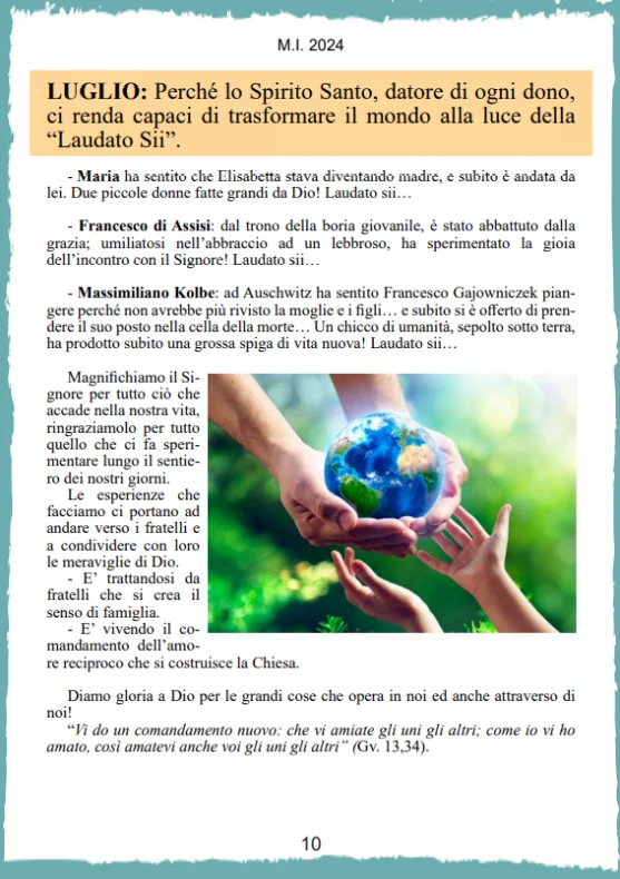 intenzioni e riflessioni